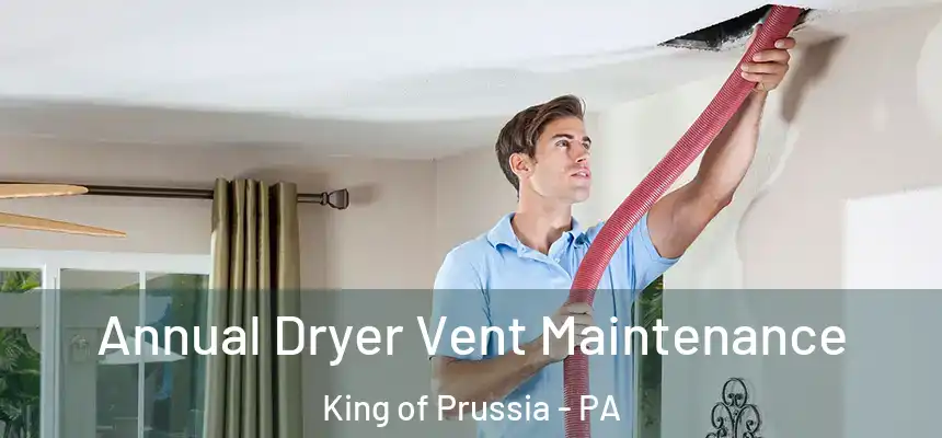 Annual Dryer Vent Maintenance King of Prussia - PA